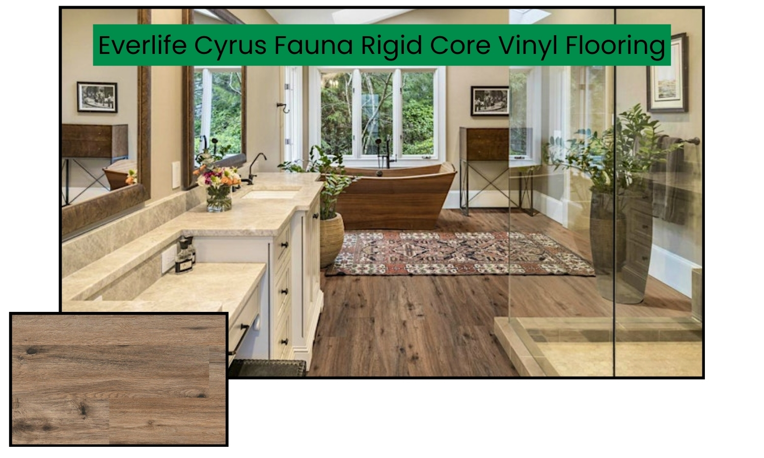 Everlife Cyrus Fauna Rigid Core Vinyl Flooring
